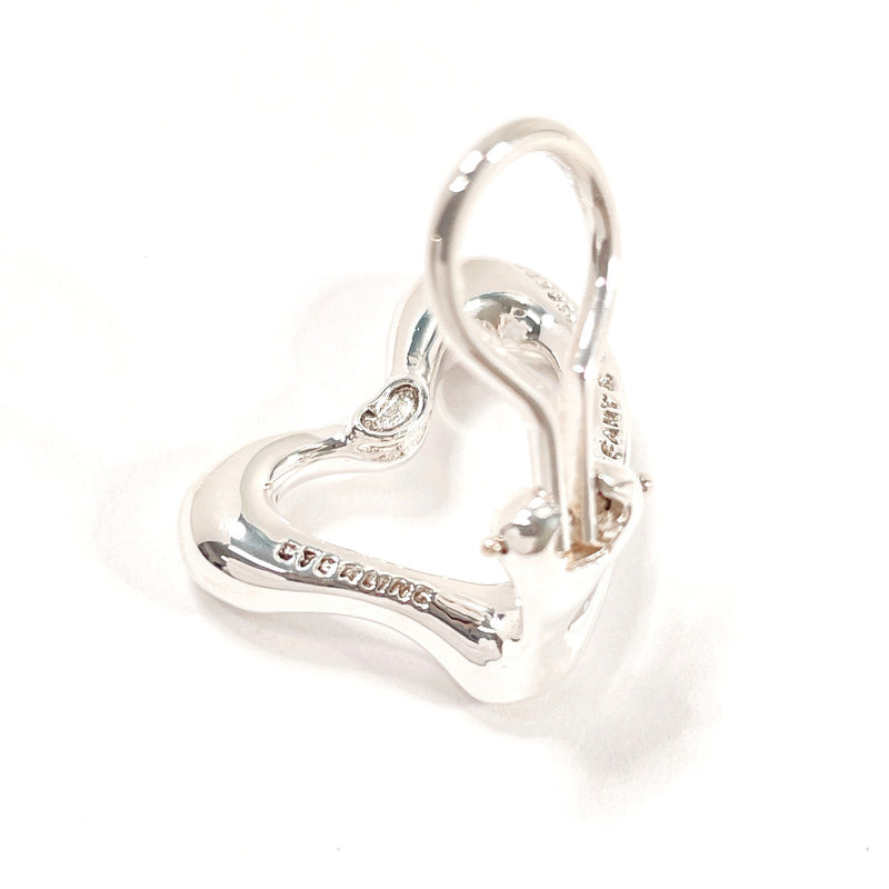 TIFFANY&Co. Earring Open heart Elsa Peretti Silver925 Silver Women Second hand