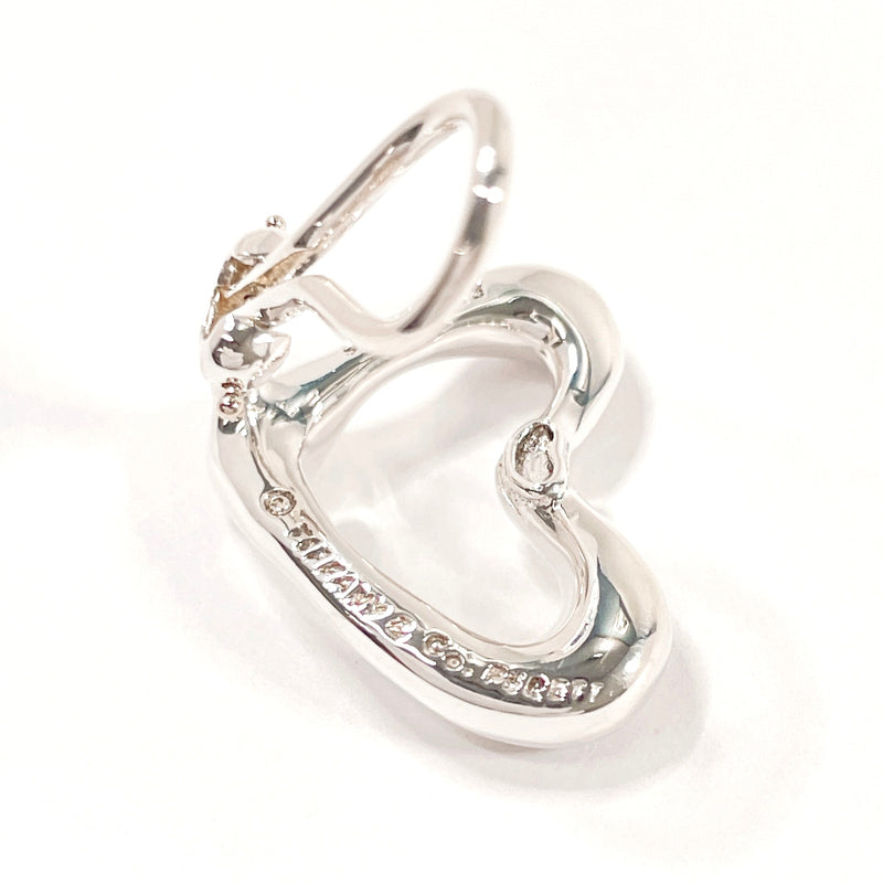 TIFFANY&Co. Earring Open heart Elsa Peretti Silver925 Silver Women Second hand