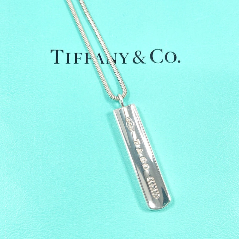 TIFFANY&Co. Necklace 1837 Bar Pendant Silver925 Silver unisex Second hand