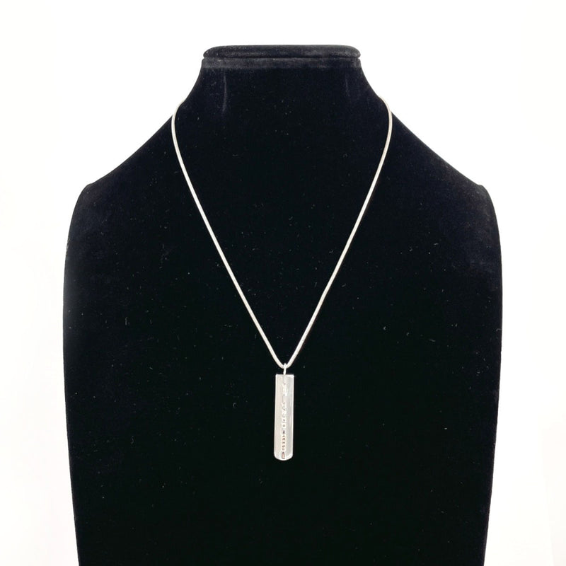 TIFFANY&Co. Necklace 1837 Bar Pendant Silver925 Silver unisex Second hand
