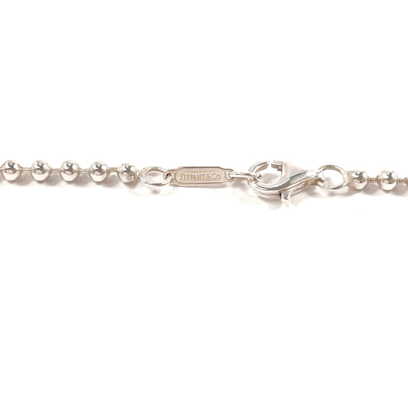 TIFFANY&Co. Necklace Atlas plate Ball chain Silver925 Silver unisex Second hand