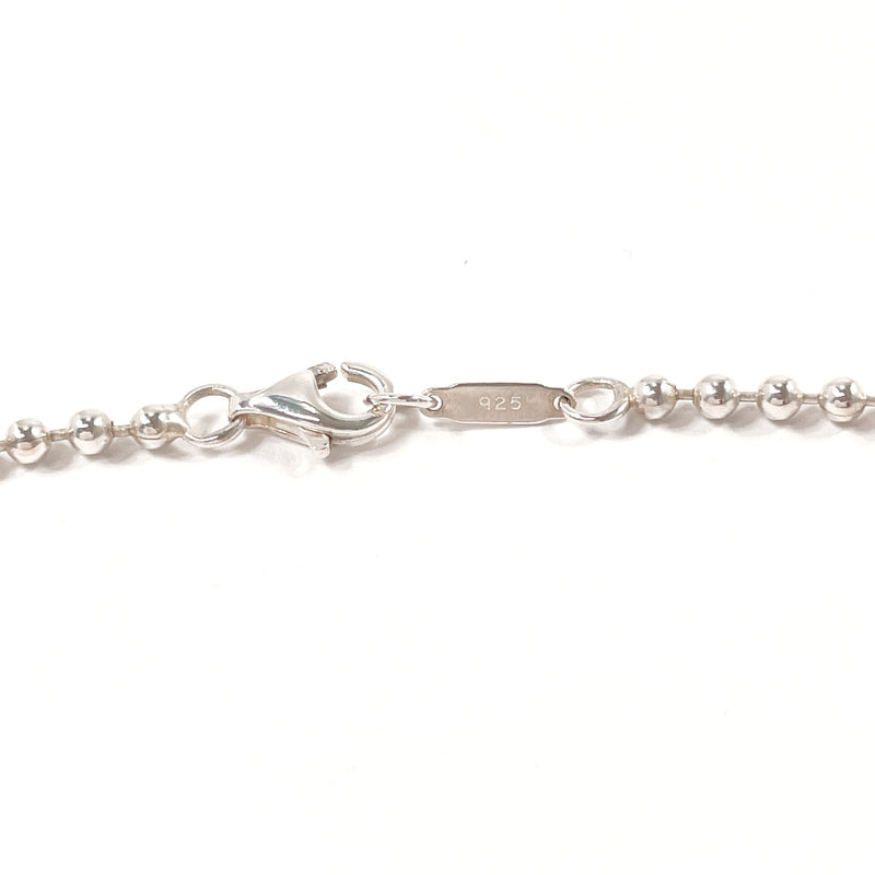 TIFFANY&Co. Necklace Atlas plate Ball chain Silver925 Silver unisex Second hand