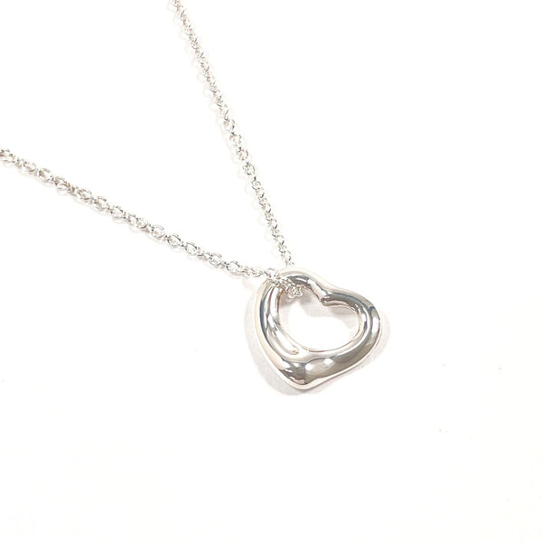 TIFFANY&Co. Necklace Open heart Elsa Peretti Silver925 Silver Women Second hand