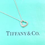 TIFFANY&Co. Necklace Open heart Elsa Peretti Silver925 Silver Women Second hand