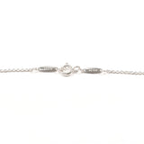 TIFFANY&Co. Necklace Open heart Elsa Peretti Silver925 Silver Women Second hand