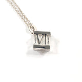 TIFFANY&Co. Necklace Atlas cube Silver925 Silver unisex Second hand