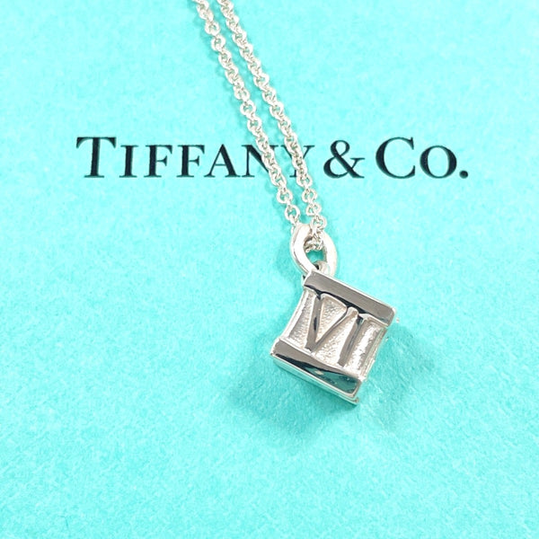 TIFFANY&Co. Necklace Atlas cube Silver925 Silver unisex Second hand