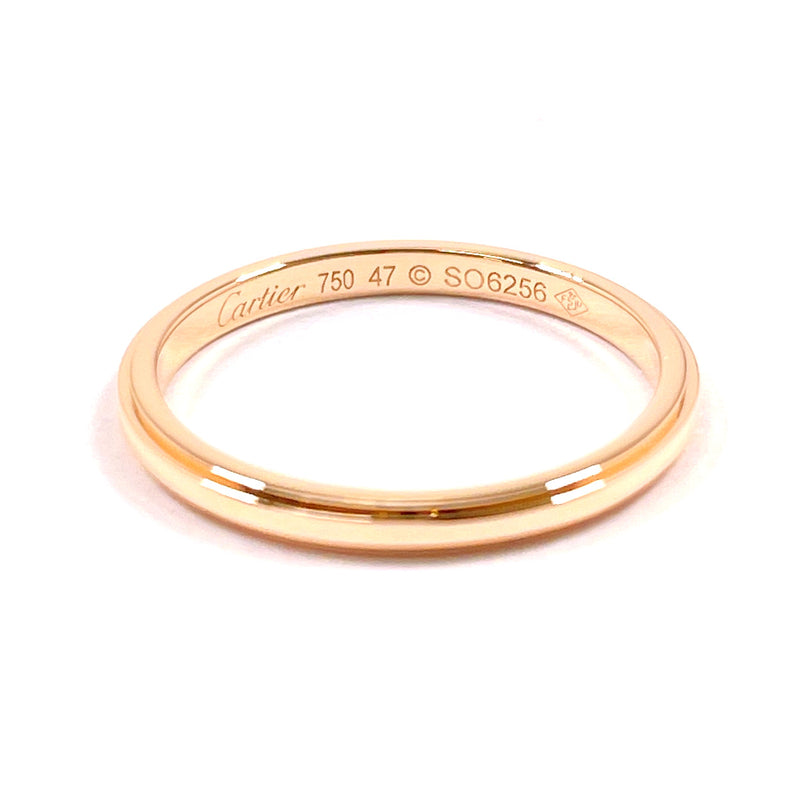 CARTIER Ring D'Amour Wedding Ring K18 Pink Gold #US 4 Pink gold SO6256 Women Second hand