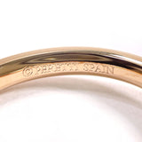 TIFFANY&Co. Ring Curved bundling Elsa Peretti K18 Pink Gold/diamond #US 4 1/4 Pink gold Women Second hand