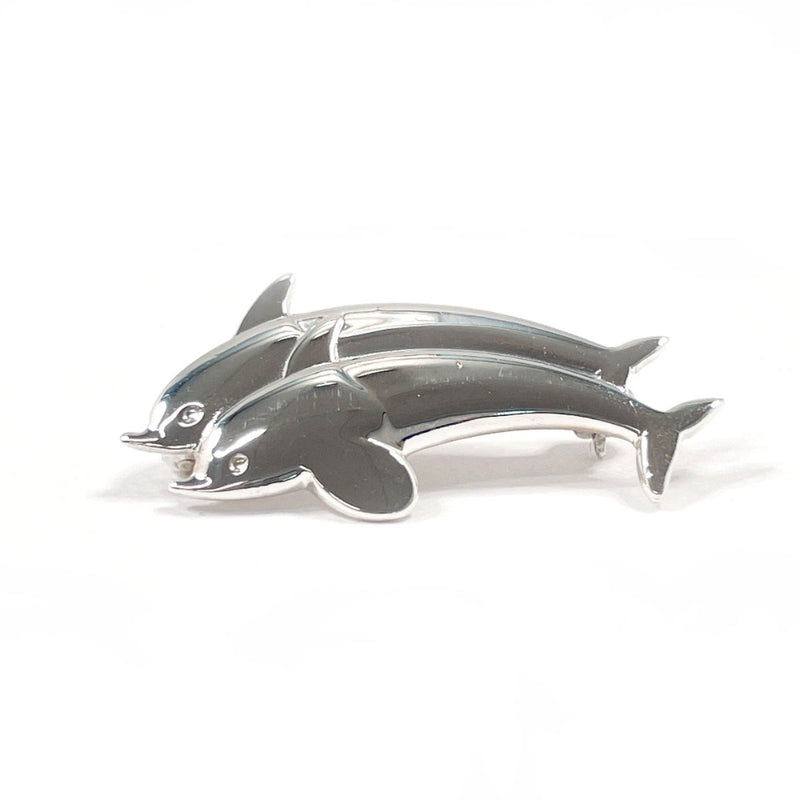 Georg Jensen Brooch Dolphin Silver925 Silver unisex Second hand