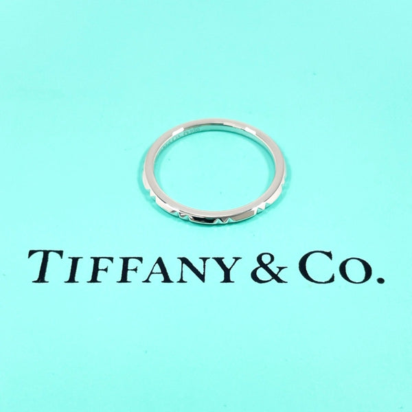 TIFFANY&Co. Ring True Band Ring Pt950Platinum #US 6 1/4 Silver unisex Second hand