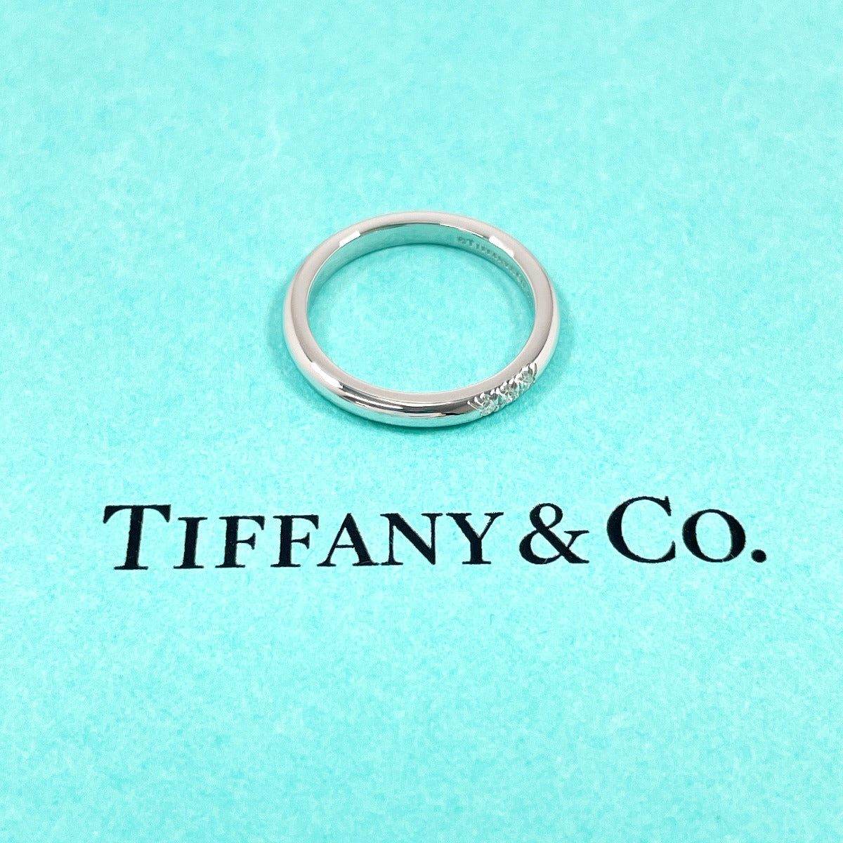 Tiffany & Co. 専用 TIFFANY&Co. Ring Wedding band ring Forever Pt950Platinum/diamond