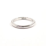 TIFFANY&Co. Ring Wedding band ring Forever Pt950Platinum/diamond #US 3 1/4 Silver Women Second hand