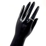 TIFFANY&Co. Ring Flat band ring Pt950Platinum/diamond #US 5 1/4 Silver Women Second hand