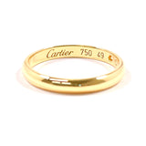 CARTIER Ring 1895 Wedding Ring K18 yellow gold/diamond #US 4 3/4 gold RV6025 Women Second hand