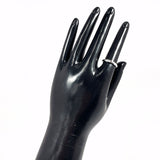 TIFFANY&Co. Ring Stacking band ring Elsa Peretti Pt950Platinum/diamond #US 4 1/4 Silver Women Second hand