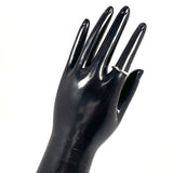 TIFFANY&Co. Ring Curved bundling Elsa Peretti Pt950Platinum #US 4 3/4 Silver Women Second hand