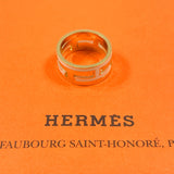 HERMES Ring Move ash Silver925 #US 6 gold gold Women Second hand