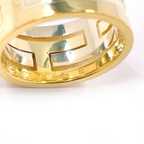 HERMES Ring Move ash Silver925 #US 6 gold gold Women Second hand