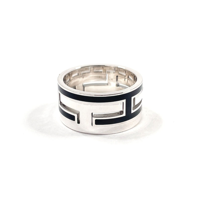 HERMES Ring Move ash Silver925 #US 6 Silver Silver Women Second hand