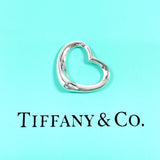 TIFFANY&Co. Pendant top Open heart Elsa Peretti Silver925 Silver Women Second hand