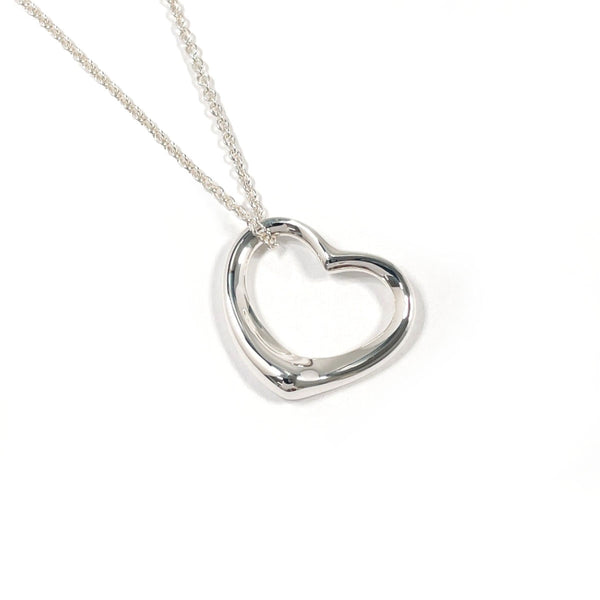 TIFFANY&Co. Necklace Open heart Elsa Peretti Silver925 Silver Women Second hand