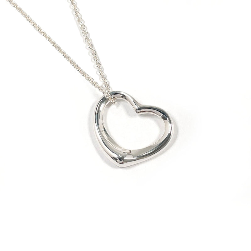 TIFFANY&Co. Necklace Open heart Elsa Peretti Silver925 Silver Women Second hand