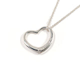TIFFANY&Co. Necklace Open heart Elsa Peretti Silver925 Silver Women Second hand