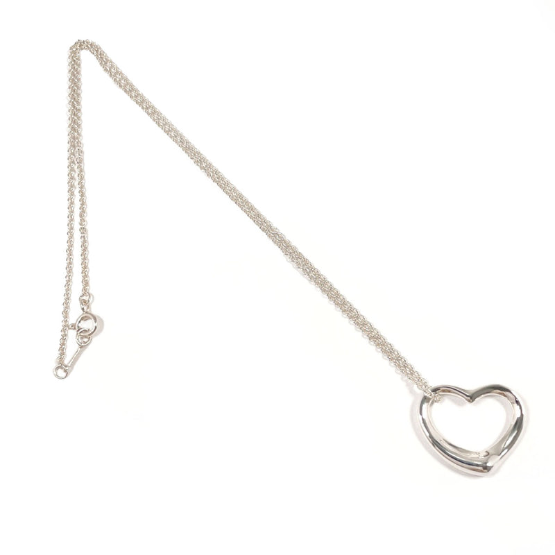 TIFFANY&Co. Necklace Open heart Elsa Peretti Silver925 Silver Women Second hand