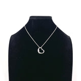 TIFFANY&Co. Necklace Open heart Elsa Peretti Silver925 Silver Women Second hand