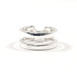 CELINE Ring Macadam Silver925 #US 5 1/4 Silver Women Second hand