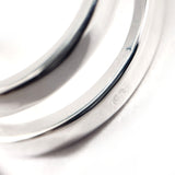 CELINE Ring Macadam Silver925 #US 5 1/4 Silver Women Second hand