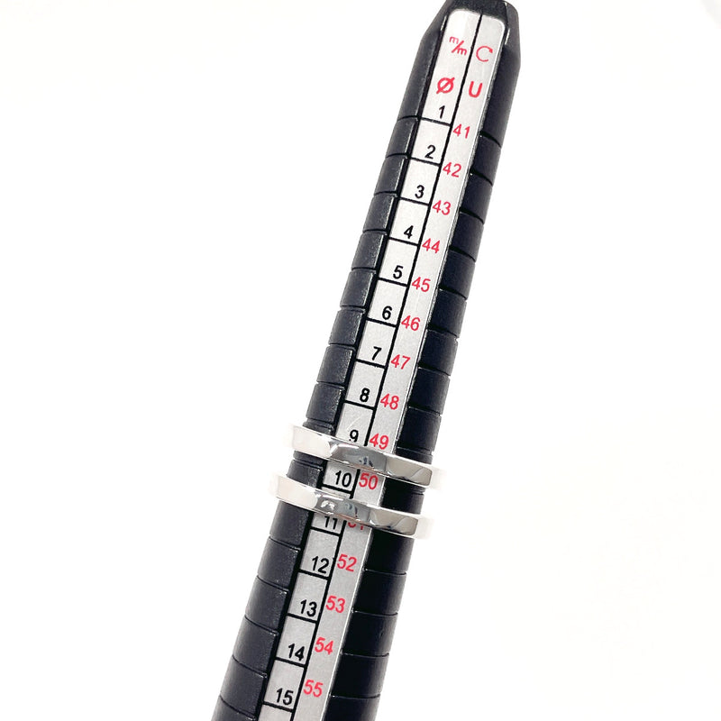 CELINE Ring Macadam Silver925 #US 5 1/4 Silver Women Second hand