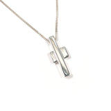 GUCCI Necklace cross Silver925 Silver unisex Second hand