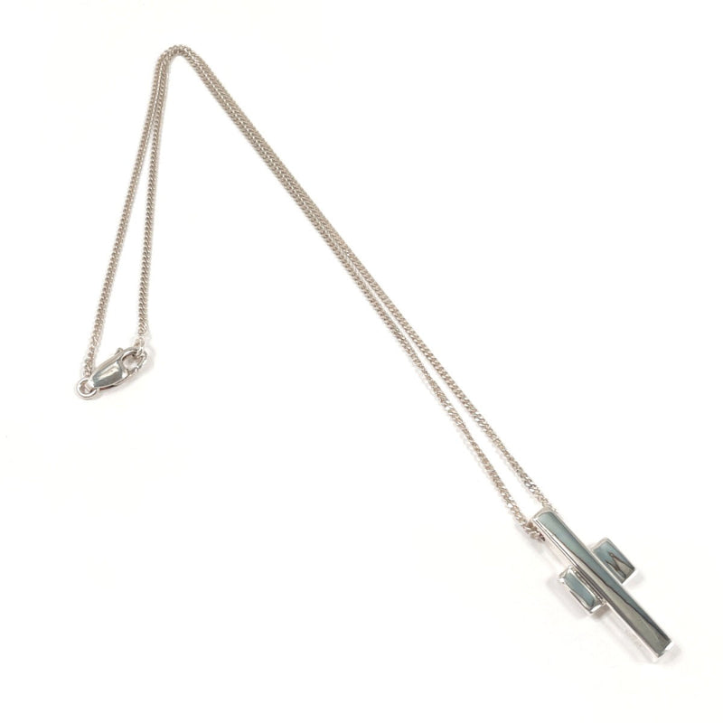GUCCI Necklace cross Silver925 Silver unisex Second hand