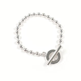 GUCCI bracelet Ball chain Silver925 Silver unisex Second hand