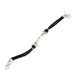 GUCCI bracelet Horsebit Silver925/leather Silver Silver unisex Second hand