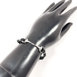 GUCCI bracelet Horsebit Silver925/leather Silver Silver unisex Second hand