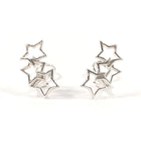 TIFFANY&Co. Earring Triple star Silver925 Silver Women Second hand
