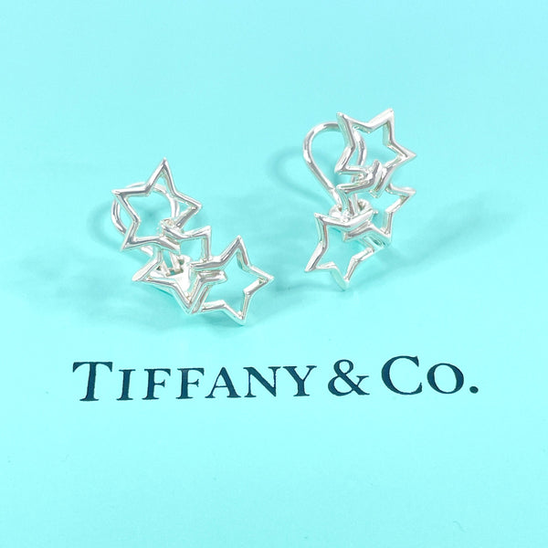 TIFFANY&Co. Earring Triple star Silver925 Silver Women Second hand