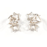 TIFFANY&Co. Earring Triple star Silver925 Silver Women Second hand