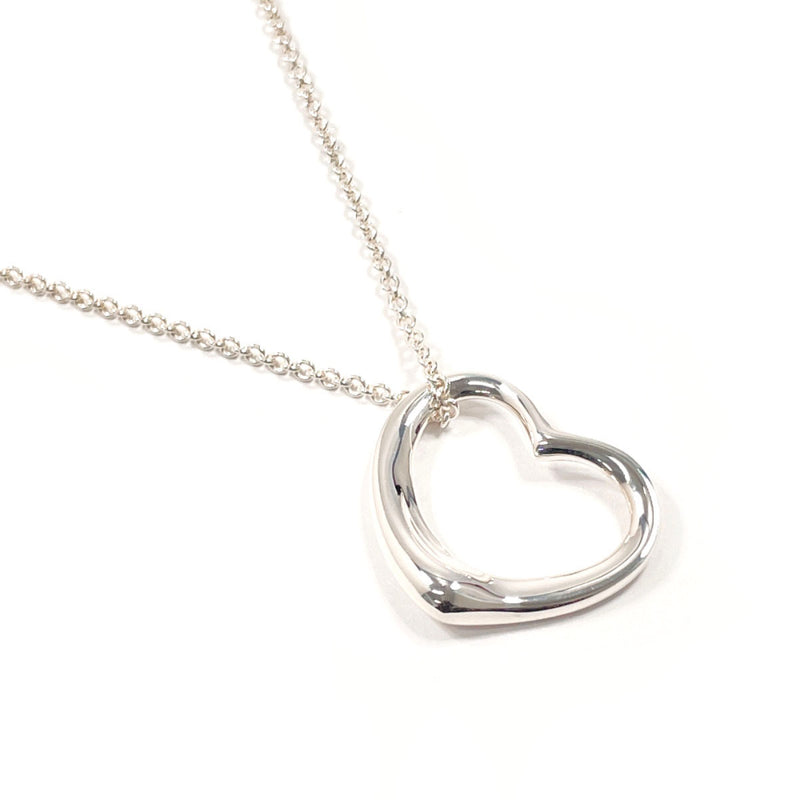 TIFFANY&Co. Necklace Open heart Elsa Peretti Silver925 Silver Women Second hand