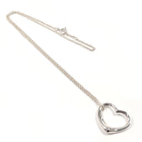 TIFFANY&Co. Necklace Open heart Elsa Peretti Silver925 Silver Women Second hand