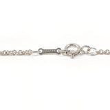 TIFFANY&Co. Necklace Open heart Elsa Peretti Silver925 Silver Women Second hand