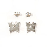 GUCCI earring butterfly Silver925/14 white gold Silver Women Second hand