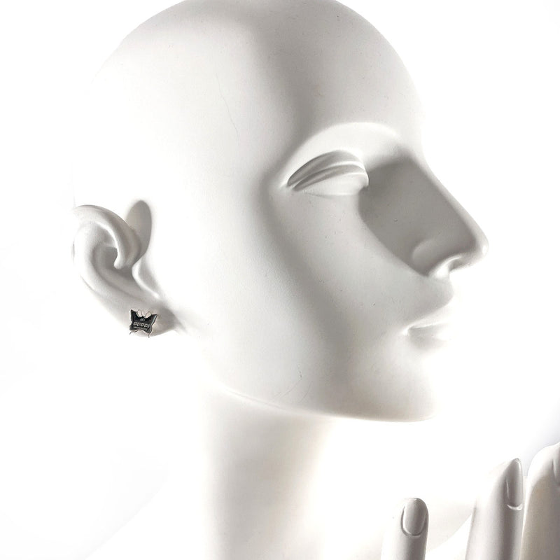 GUCCI earring butterfly Silver925/14 white gold Silver Women Second hand