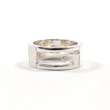 GUCCI Ring Branded Cutout G Silver925 #US 4 3/4 Silver Women Second hand
