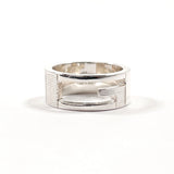 GUCCI Ring Branded Cutout G Silver925 #US 4 3/4 Silver Women Second hand