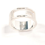 GUCCI Ring Branded Cutout G Silver925 #US 4 3/4 Silver Women Second hand