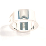 GUCCI Ring Branded Cutout G Silver925 #US 4 3/4 Silver Women Second hand